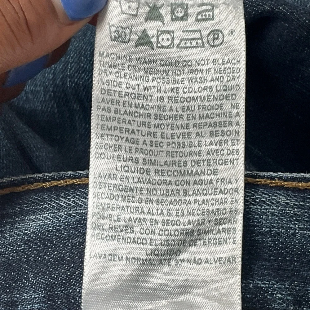 Levi's 559 Relaxed Straight Jeans Mens 34x34 Blue Cotton Classic Denim
